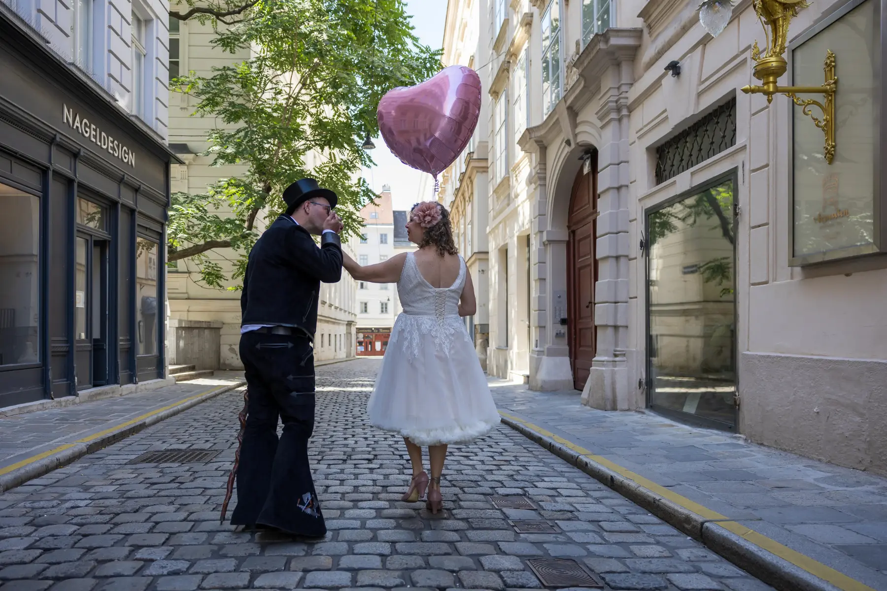 Hochzeit in der Stadt