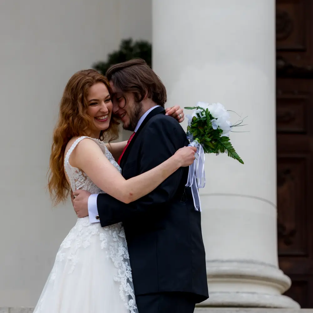Brautpaar Shooting Wien natürlich