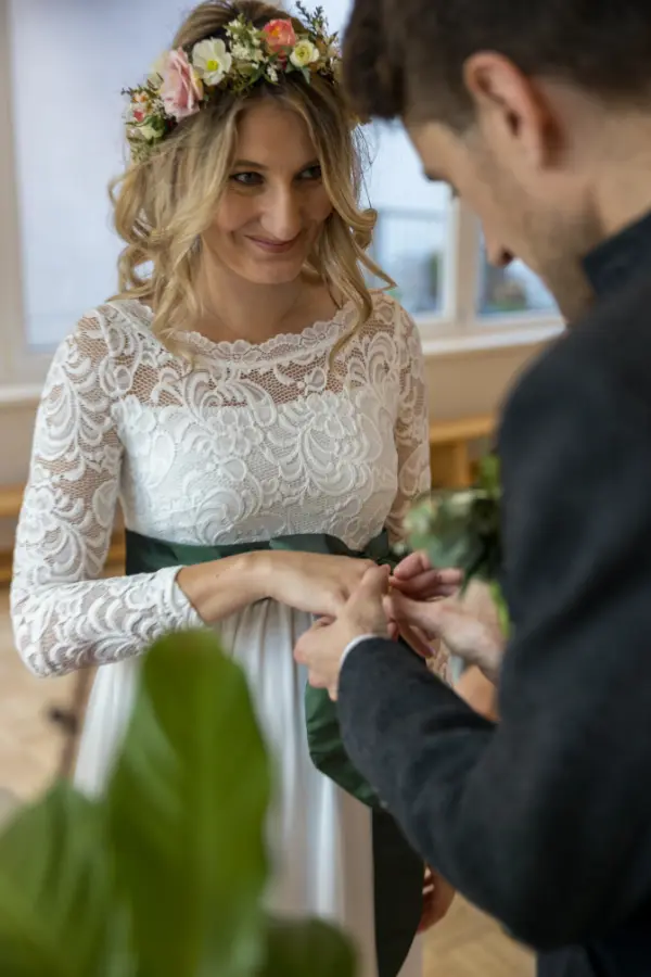 Hochzeitsringe Detailfoto